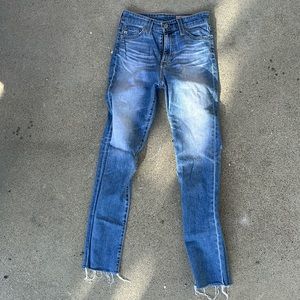 AG SKINNY JEANS light wash